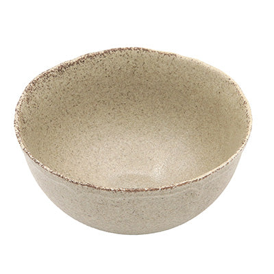 磁器製 超軽量食器 美濃焼 ボウル 13cm 2枚セット (電子レンジ・食洗器対応) 日本製 シンプルな和食器 ベージュ