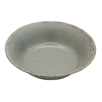 磁器製 超軽量食器 美濃焼 オートミル 16cm 2枚セット (電子レンジ・食洗器対応) 日本製 シンプルな和食器 グレー