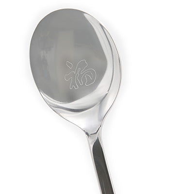 18-8ステンレス製 ビビンバスプーン スープ 21.7cm (スカラ4 福)