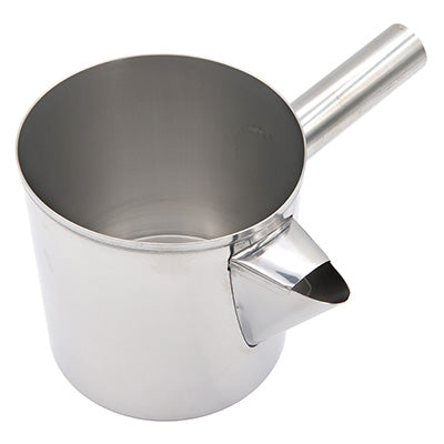 ステンレス製 粉次 蓋なし 大 1.3L(粉ツギ 粉つぎ)お好み焼き たこ焼 鉄板焼き 生地 日本製