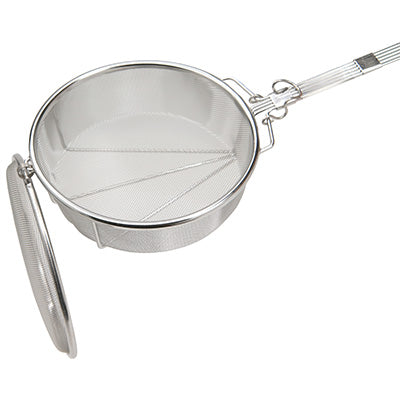 ステンレス製 共柄 万能煎り 大 Φ16cm kan 大豆 コーヒー豆 日本製