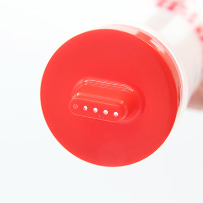 マジックファイブ (ディスペンサー)赤 レッド 格子柄 蓋付き 衛生的