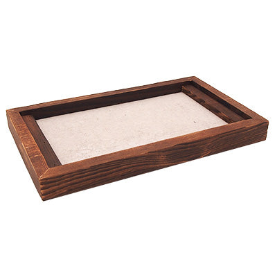 アルミ いろはこんろ 長角(黒)網・炭入・焼杉板セット