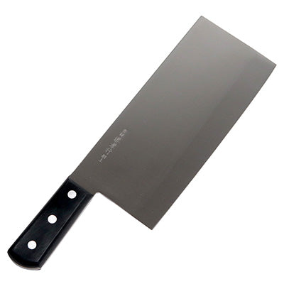 堺孝行 ステンレス中華包丁 ツバ無 21cm