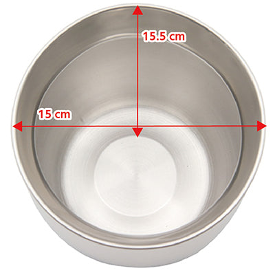 ステンレス製 UKガラ入れ L(Φ15cm)鍋 あく取 WASTE CROCK