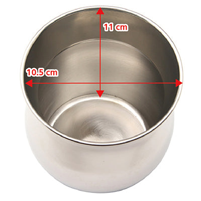 ステンレス製 UKガラ入れ S(Φ10.5cm)鍋 あく取 WASTE CROCK