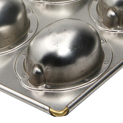 シルバー天板 レモン型 8P 製菓 焼き菓子 空焼き不用 熱伝導 日本製