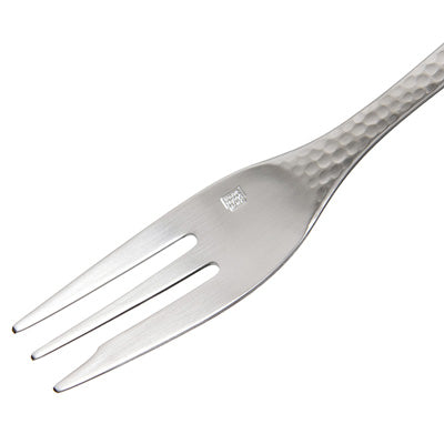 ステンレス製 ケーキ フォーク 14.5cm 匠 XM-7 槌目 日本製