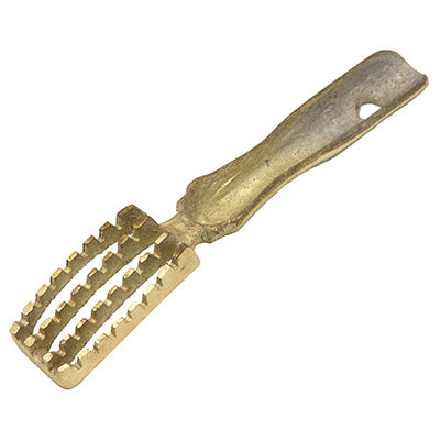 ウロコ取 真鍮一体型 共柄 18cm 日本製