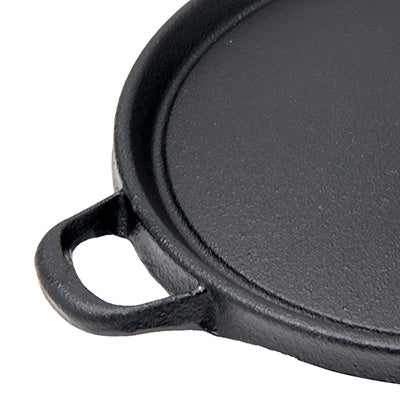 鉄製 お好み焼き鉄板(鉄鋳)Φ29cm 丸型 円形 じっくり焼いて、ふわっと仕上がる