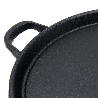 鉄製 お好み焼き鉄板(鉄鋳)Φ29cm 丸型 円形 じっくり焼いて、ふわっと仕上がる