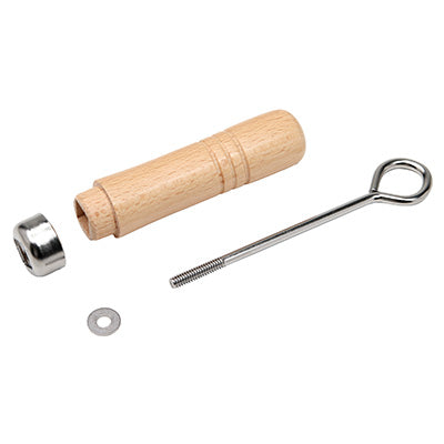 鉄製 ステーキ&グリル パン Φ26.4cm  食材に焼き目で食欲増進  木柄付 IH対応 フライパン