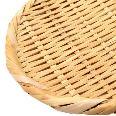 竹 盆ざる(丸)6寸18cm