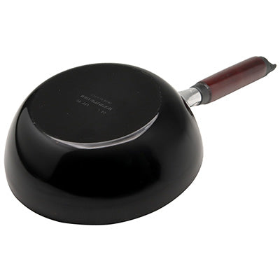鉄製 味達人 いため鍋 20cm・28cm シリコン加工 空焼き不要 木柄 高温調理 軽量 家庭【ガス・IH】 フライパン 日本製