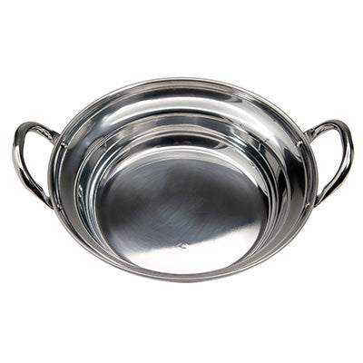 ステンレス製 桃 寄せ鍋 19.5cm 2人用 鍋料理 卓上鍋