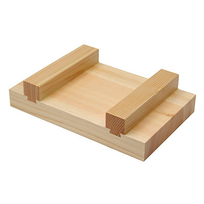 木製 桧 木柾盛台 寿司ゲタ 24cm