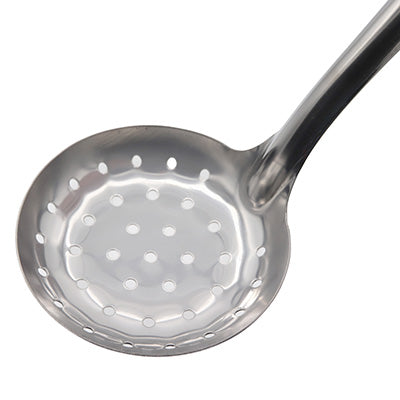 ステンレス製 汁杓子 穴明 (カギ有) Φ7.5cm~