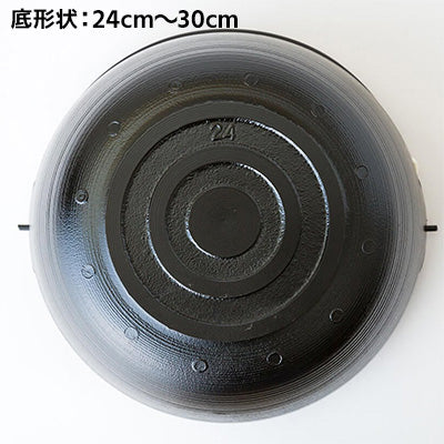 アルミ製 田舎鍋(シリコンフッ素加工)お手入れ楽「懐かしい」定番鍋 24cm~30cm 底 日本製