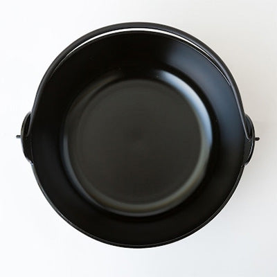 アルミ製 田舎鍋 15cm~30cm(シリコンフッ素加工)お手入れ楽「懐かしい」定番鍋 日本製