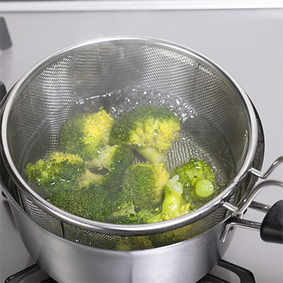 ステンレス製 ボイル バスケット 16cm