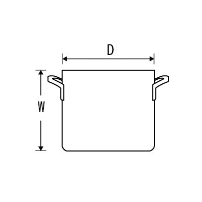 アルミ製 半寸胴(フタ付) マイスター シリーズ【ガス専用】 18cm~ 耐久性 業務用 家庭用 煮込む 日本製