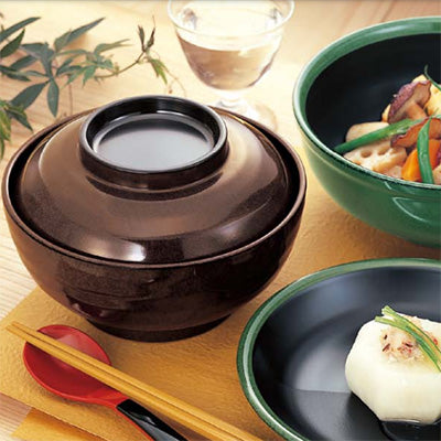 薬味皿 ブラウン 空草土 メラミン食器 (Φ9.1cm 60ml)(くうそうど シリーズ ) 日本製