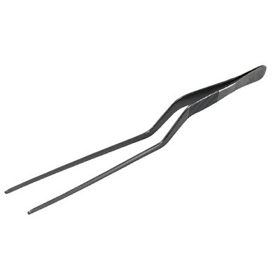 ステンレススチール製 シェフトング 19cm(盛り付け 調理用) ブラック 日本製