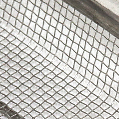 ステンレス製 ギンナン煎り 新型プレス角型 8メッシュ【ガス火専用】