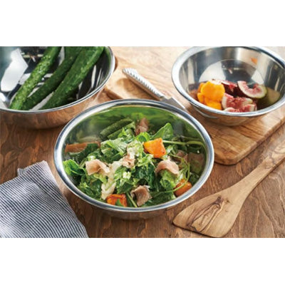 18-0ステンレス製 ボール ボウル(11cm 0.39L~60cm 46.5L)調理 盛り付け 業務用 家庭用