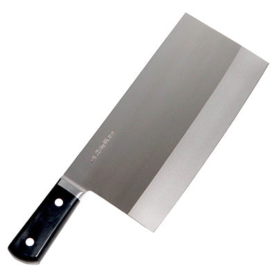 堺孝行 ステンレス中華包丁 ツバ付 22.5cm
