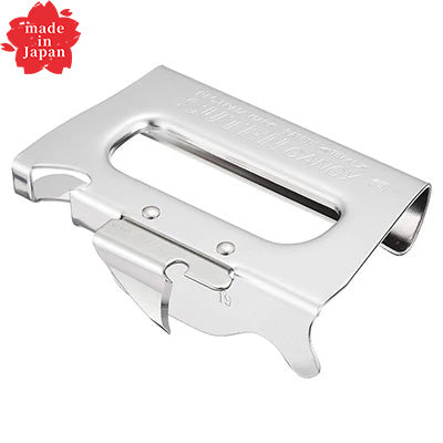 18-0ステンレス製 ガンジー缶切り SGマーク付　缶切り 栓抜き　日本製