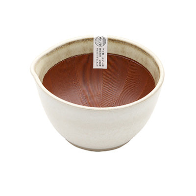 もとしげ すり鉢 （白マット）潰す、擦る、和える キッチンからそのまま食卓へ 　日本製