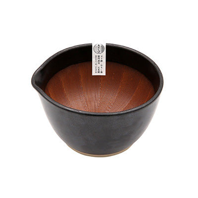 もとしげ すり鉢 （黒マット）潰す、擦る、和える キッチンからそのまま食卓へ 　日本製