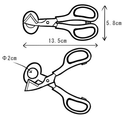ウズラカッター プッチー（うずら卵割り器 生用）　日本製