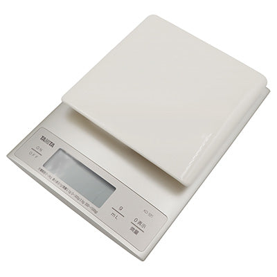 タニタ クッキングスケール  デジタル  0.1g～3kg対応  水(mL計測対応) 単位切替機能 単三電池使用