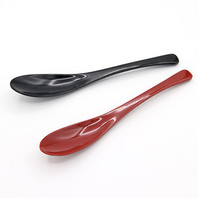 メラミン製 スマートスプーン 4本セット 19.2cm 食洗器対応 スープ用レンゲ　日本製