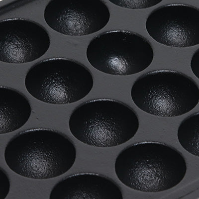 鉄 2丁用 カンテキのみ（引出無）+たこ焼き鉄板 28穴　2枚のセット　（ガス種を必ずお選び下さい）※配送１個口