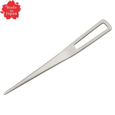 ステンレス製 ホールピック 9cm　シルバー silver（プチカトラリー シリーズ）　日本製