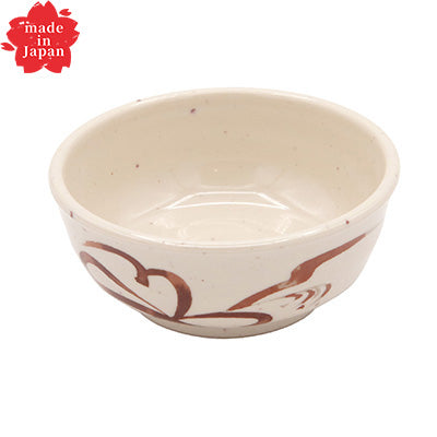 メラミン食器 丸ちょこ  (Φ8.1cm×3.3cm・90ml)（大和路やまとじ シリーズ ）　日本製