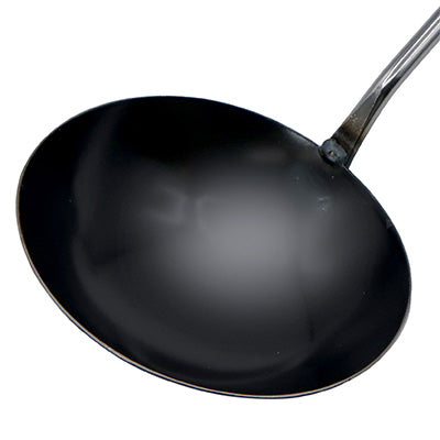 鉄製 神田鉄鍋 中華お玉 （Φ10cm 130cc ～ Φ13cm 270cc） プロ仕様　日本製