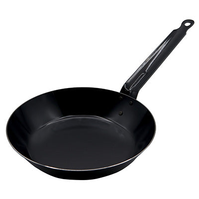 鉄製 ブルー テンパー フライパン（板厚 2cm～2.3cm ）鉄プレス 共柄