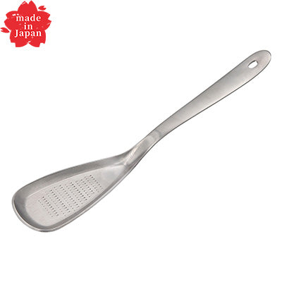 ステンレス製 おろせるスプーン ちょこっと欲しい時、手軽におろせる スプーン型おろし　日本製