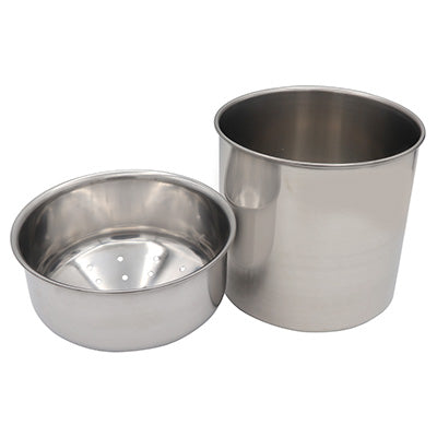 18-8ステンレス製 天ぷらカス入れ（手無）小・中・大