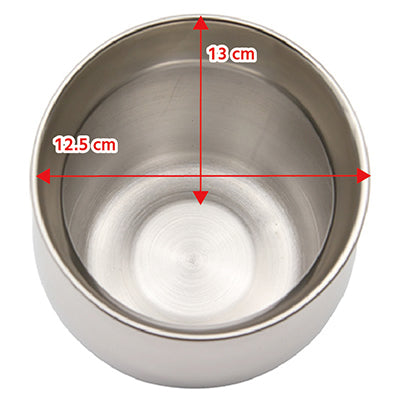 ステンレス製 UKガラ入れ M（Φ12.5cm）鍋 あく取 WASTE CROCK