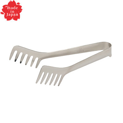 ステンレス製 NEW スパゲティトング 全長18.5cm 小　日本製