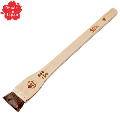 木柄 江戸前寿司用刷毛（馬毛）寿司 寿司たれ 醤油　日本製　3cm