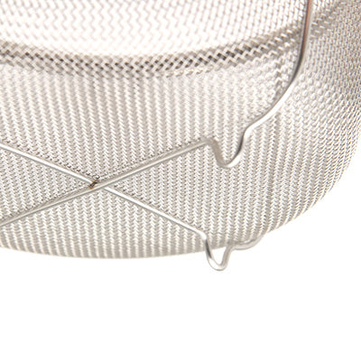 ステンレス製  ボイル バスケット 16cm（Φ16cm×H8cm） ゆでる ザル きる あげもの　日本製