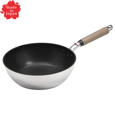 アルミ製 センレンキャストFAN  深型 24cm・26cm 軽量 アルミキャスト(鋳造) 【ガス専用】　日本製