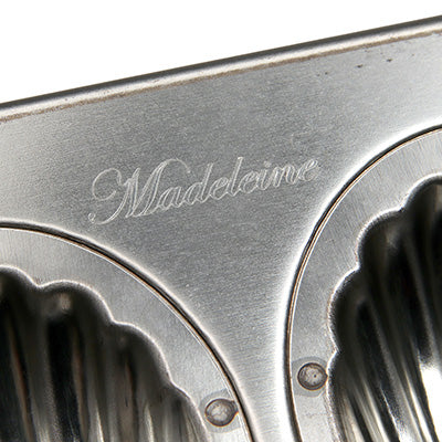シルバー天板 マドレーヌ型 8P　製菓 焼き菓子 空焼き不用 熱伝導　日本製