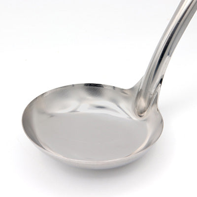 ステンレス製 汁杓子 穴無  (カギ有) Φ7.5cm～